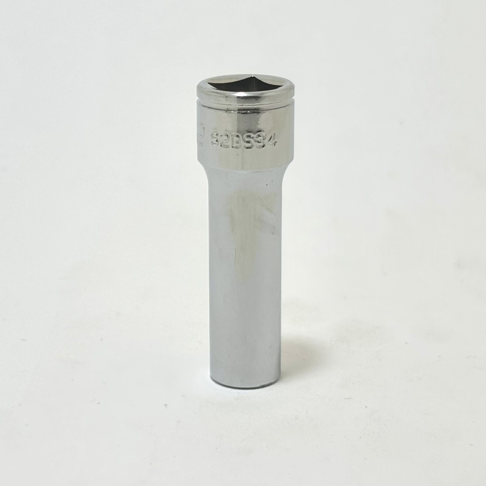 NEW ICON 11/32 INCH DEEP SOCKET 3/8” DRIVE SAE INCH 6 POINT POLISHED S2SD34