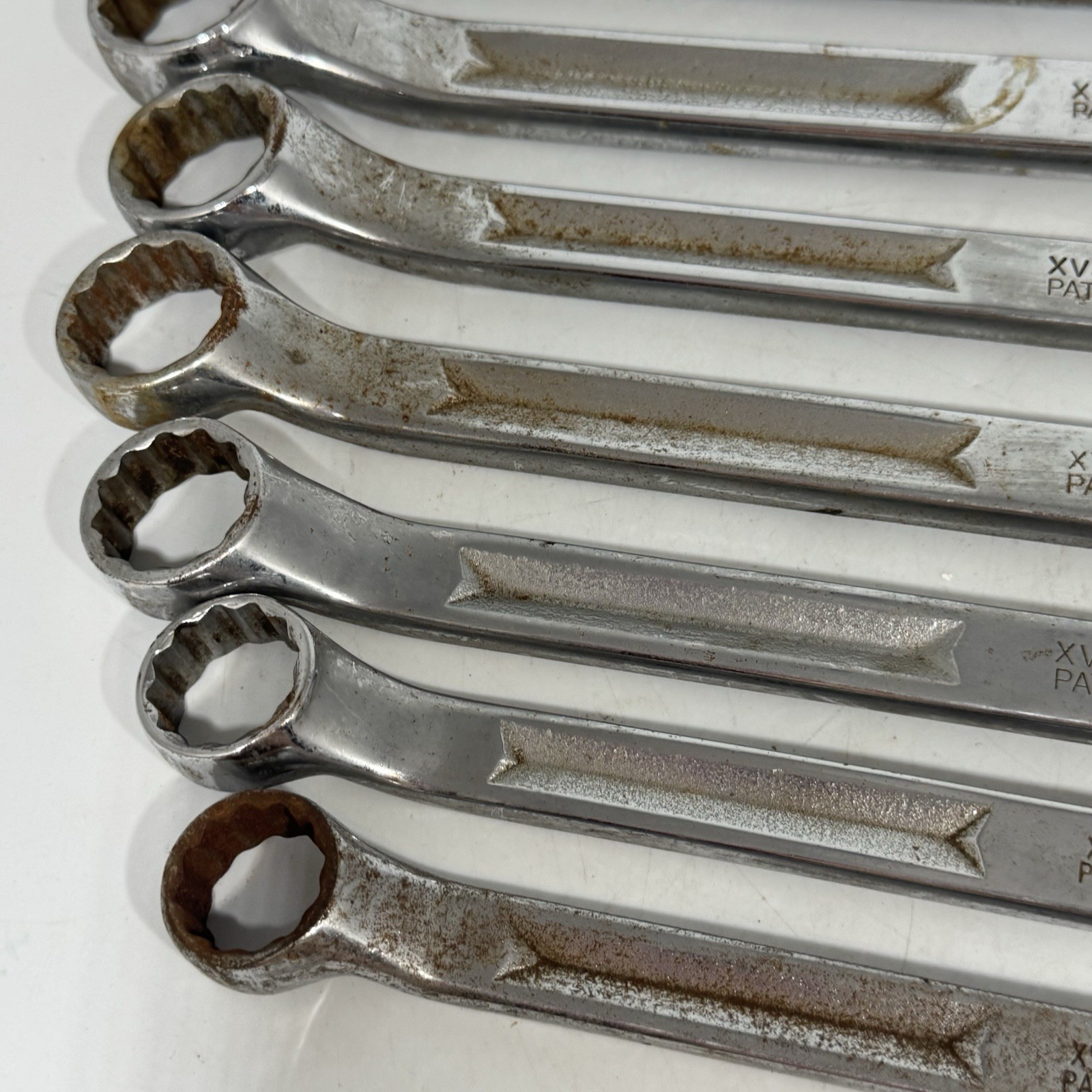 Snap-on Tools XV Series 12-Point SAE Offset Box Wrench Set 7 Pieces