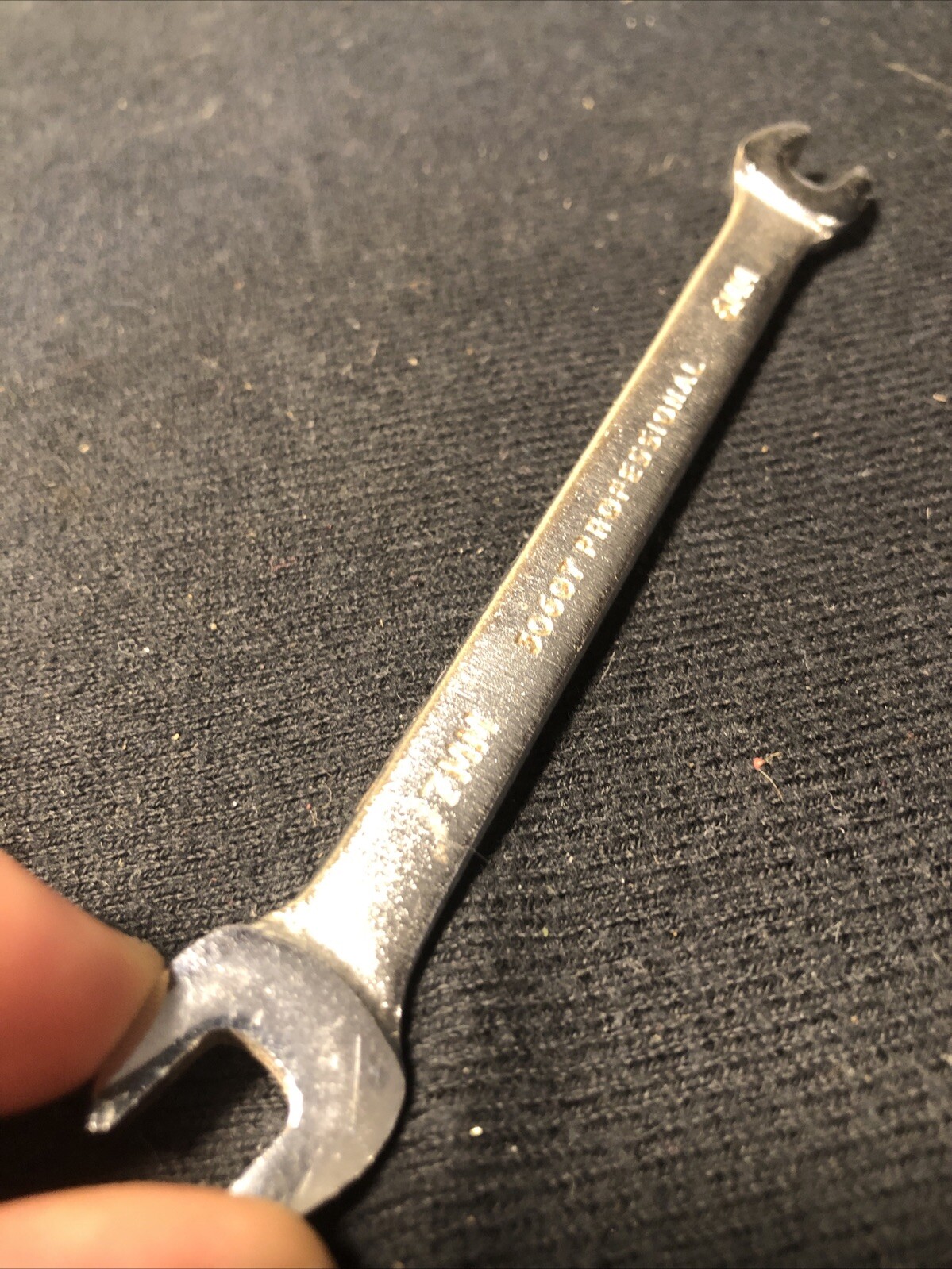 Vintage Proto 6 x 7 mm Double Open Ended Wrench No. 30607 USA NOS!