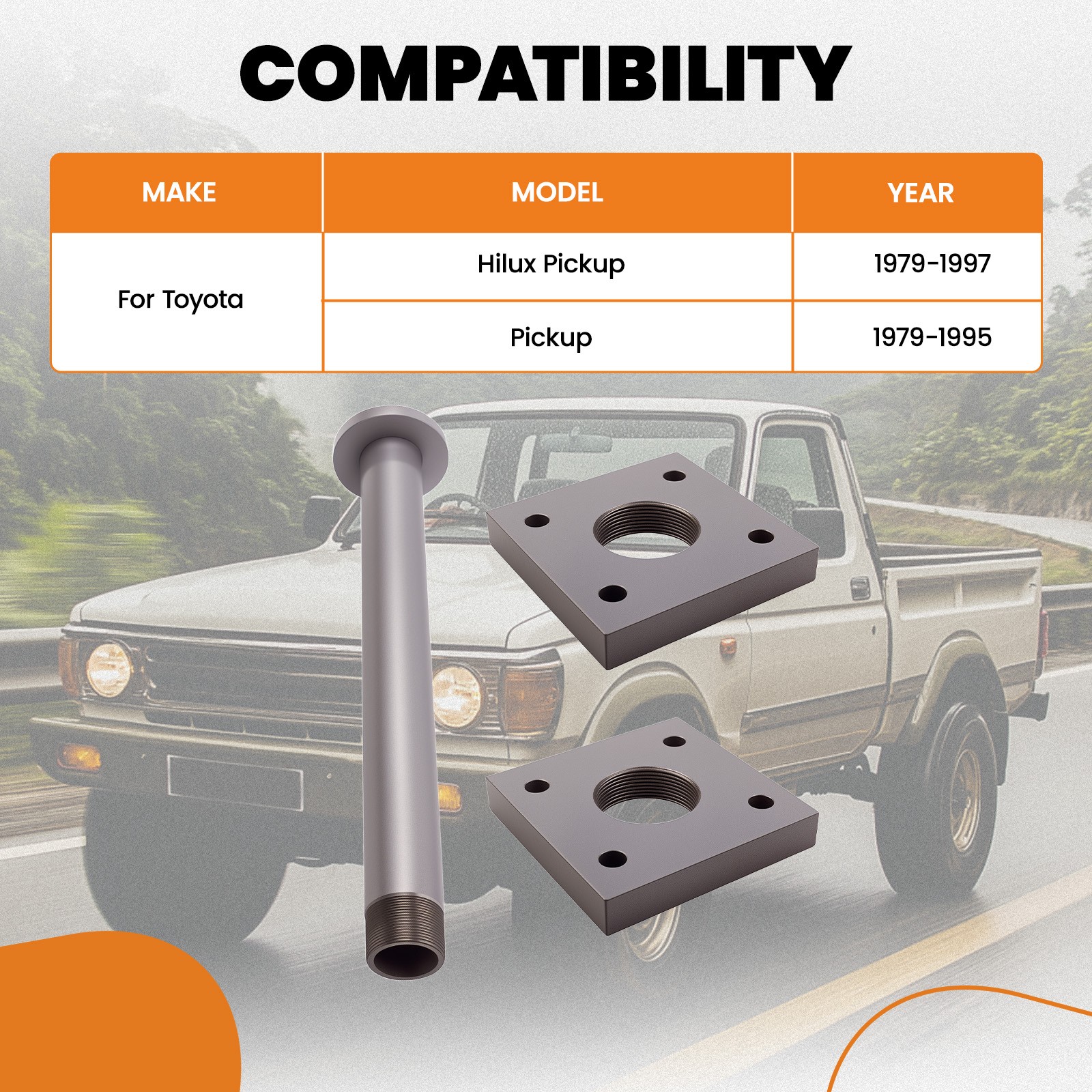 20in Axle Bearing Puller Tool for Toyota 4Runner 1984-2009 2 Year Warranty