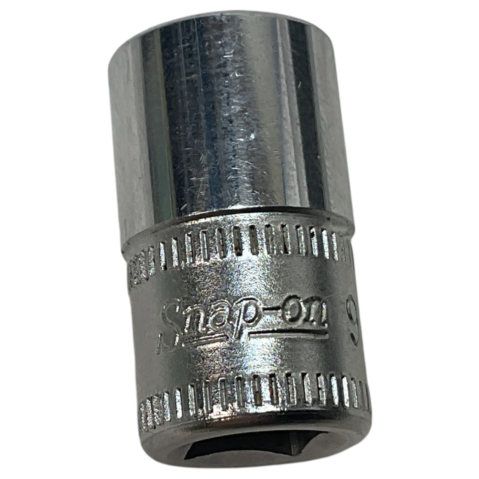Snap-on TMM9 9mm 6 Point 1/4″ Drive Shallow Chrome Socket USA