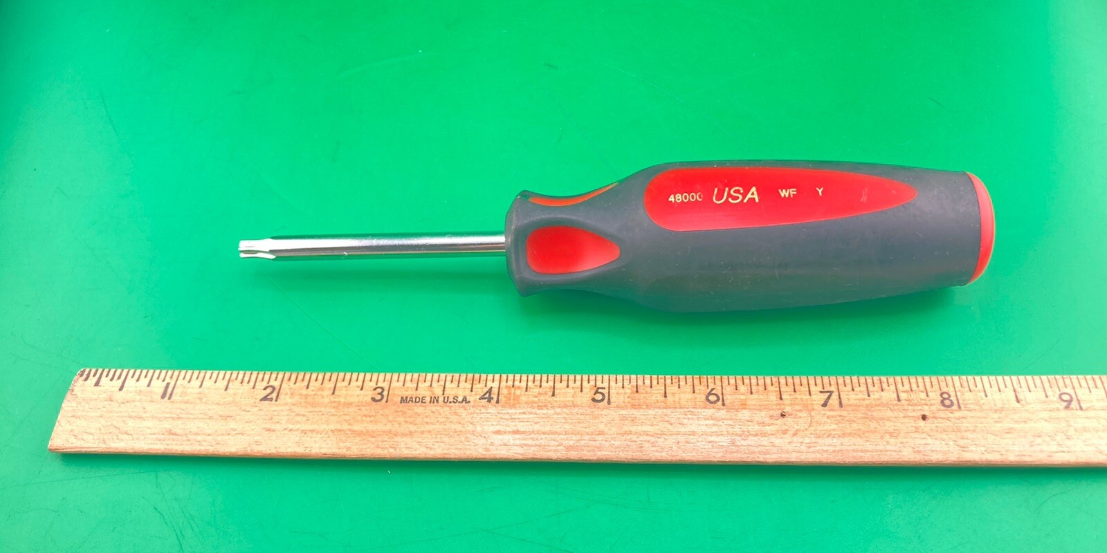 Craftsman NEW USA Professional T27 Torx Driver 7″ 48000 Comfort Grip Stubby (NOS