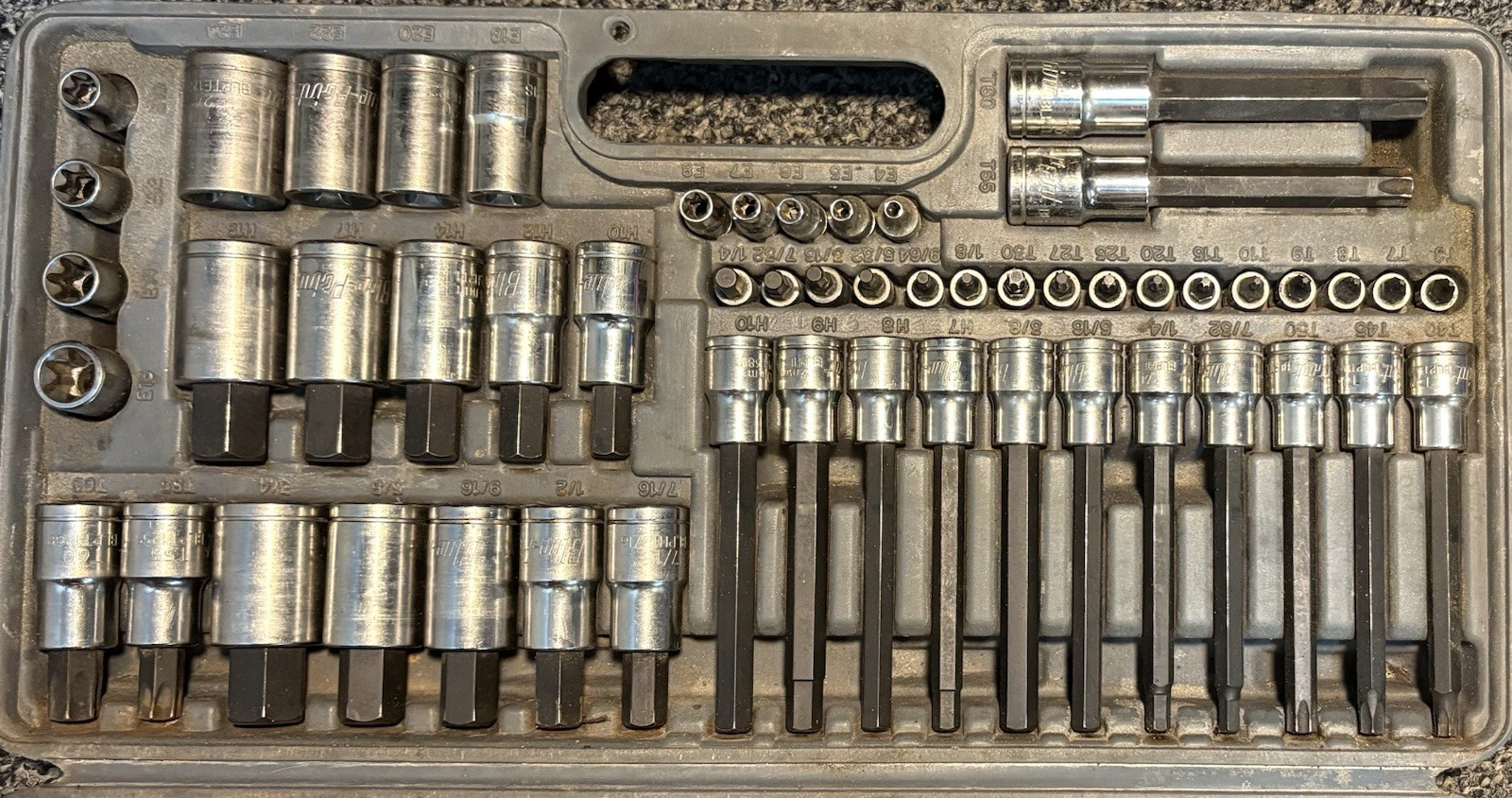 Blue Point BLPTHC87 87 pc TORX & Hex Bit Socket Set *Pre-Owned***