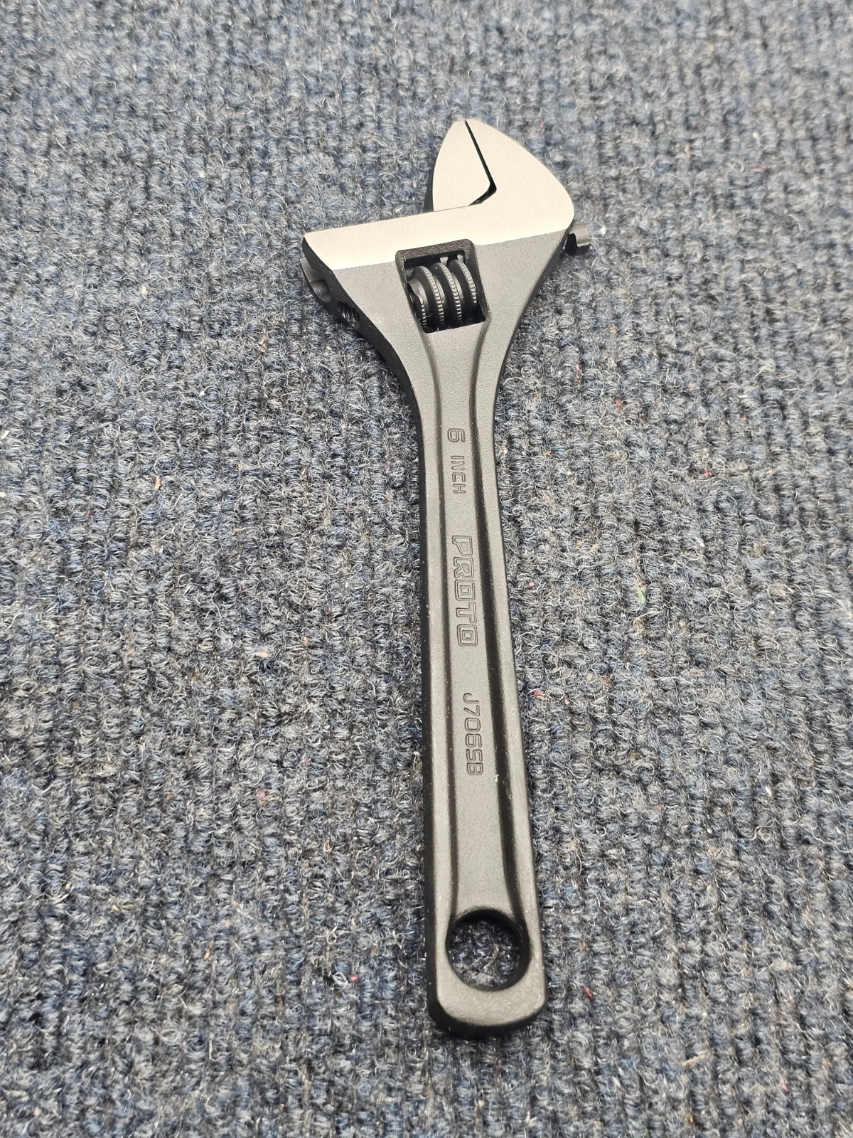Proto Professional J7065B 6″ Adjustable Wrench Black Oxide