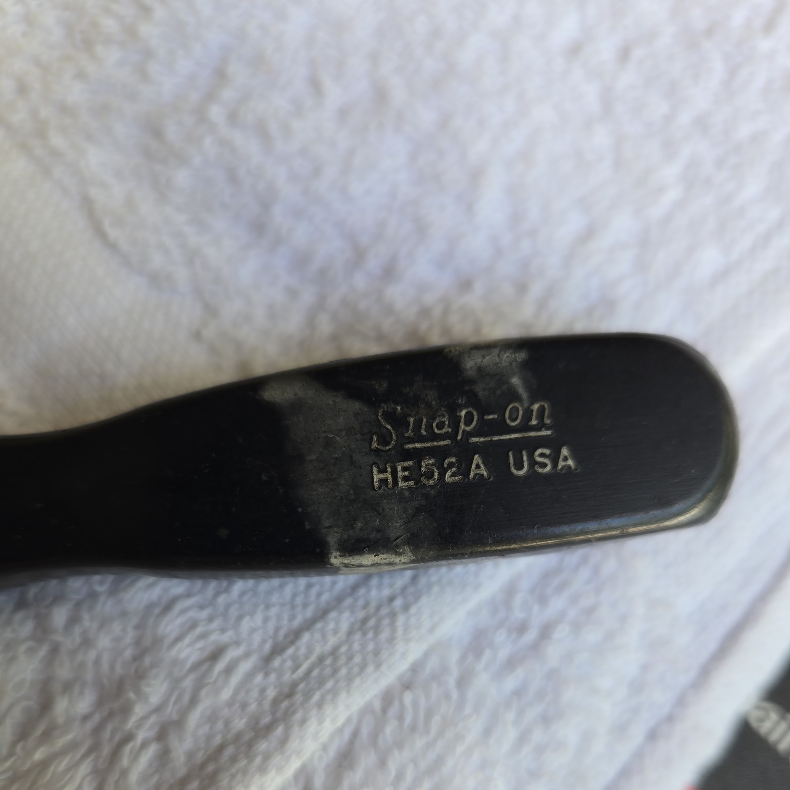 Vintage Snap-On Tool HE52A Headlamp Spring Adjuster Black Handle AS-IS Repair