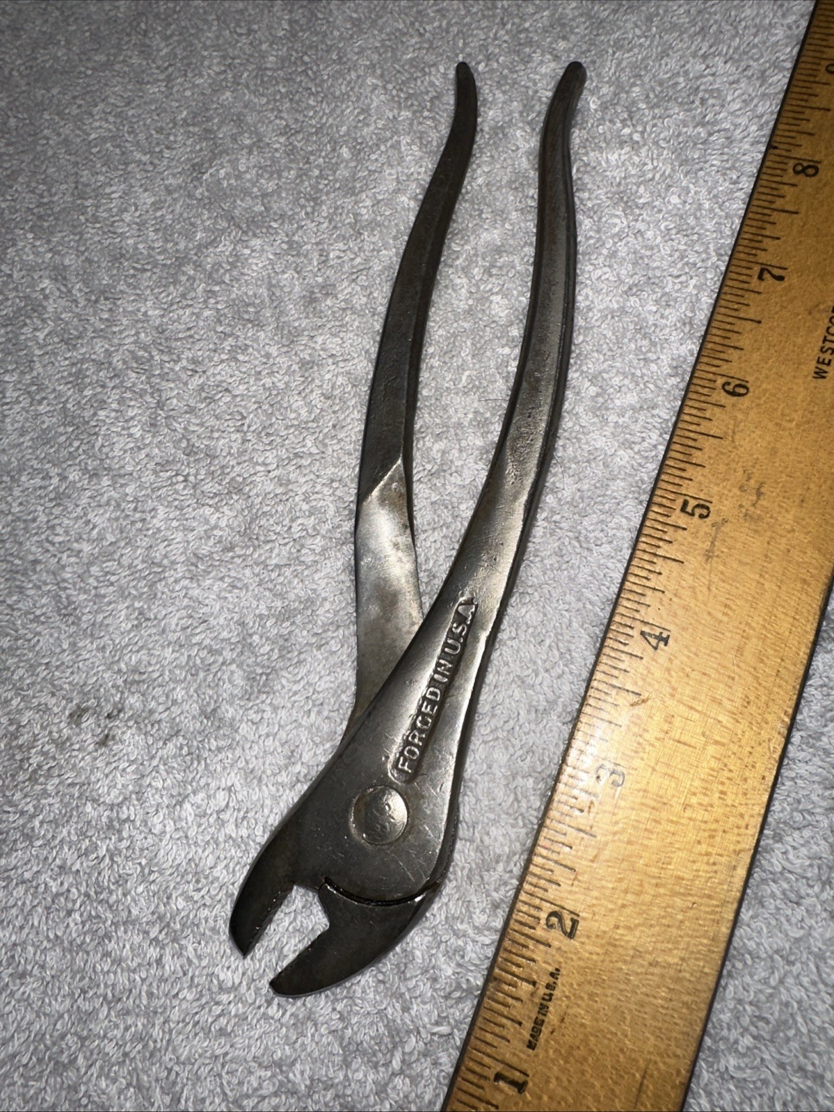 Vintage BLUE BIRD no. 25 Battery Terminal Pliers, Made in USA