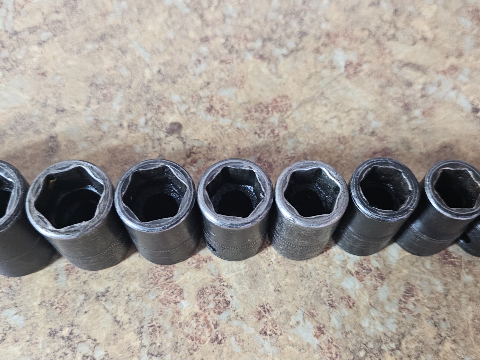 Snap-On 15pc 1/2″ Drive 6PT Metric Shallow Impact Socket Set (10–24 mm) 315IMMYA