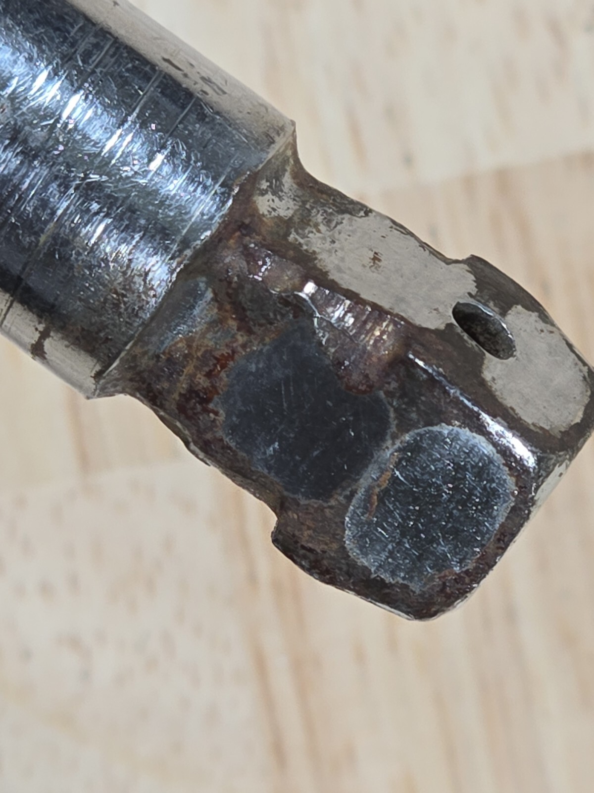 snap on tools SXW10 1/2″ drive 10″ long wobble socket extension worn