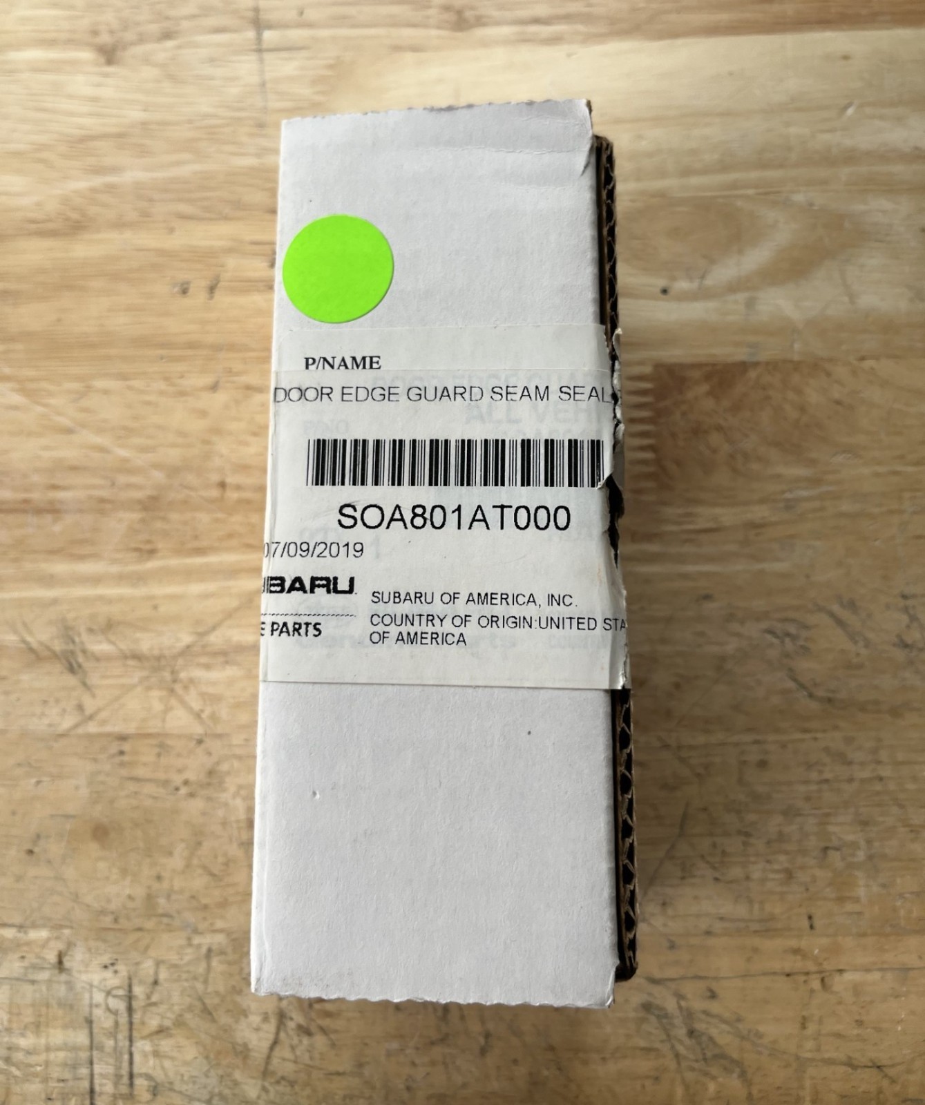 Subaru Special Service Tool, Sealant Adjustment Tool, Part Number: SOA801AT000