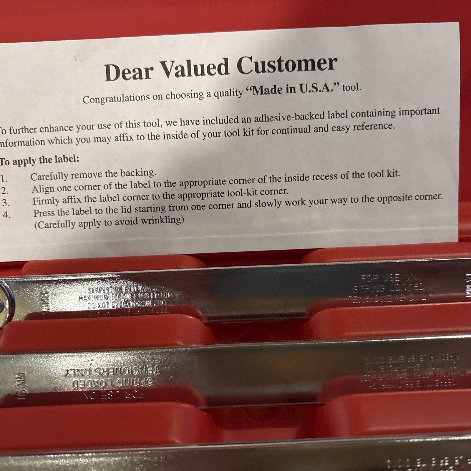 Mac Tools Universal 3– Pc. Ratcheting Serpentine Belt Wrench Set
