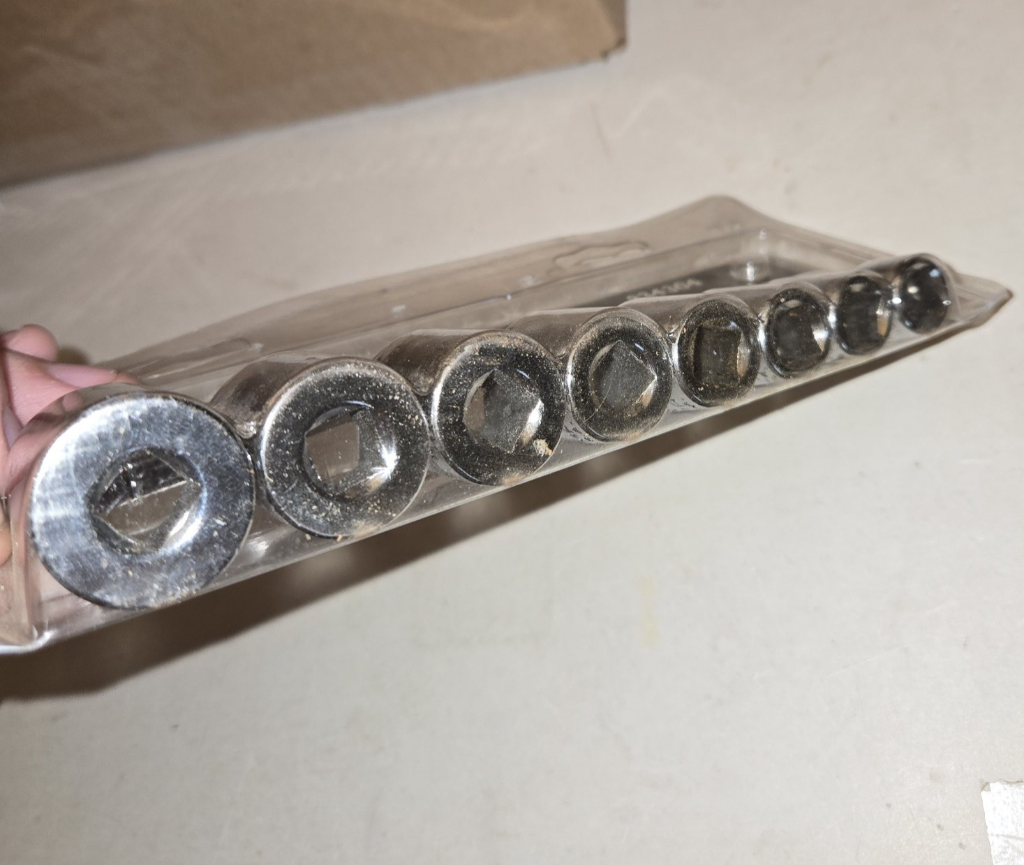 Sears Craftsman USA SAE 3/8″ Drive Socket Set 6pt 34304 G Series Socket Set of 8