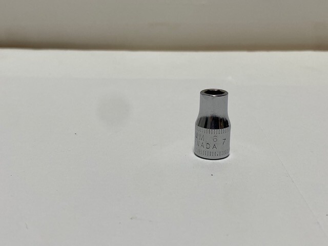 Snap-ON TMM6 1/4″ Drive 6-Point Metric 6 mm Flank Drive® Shallow Socket