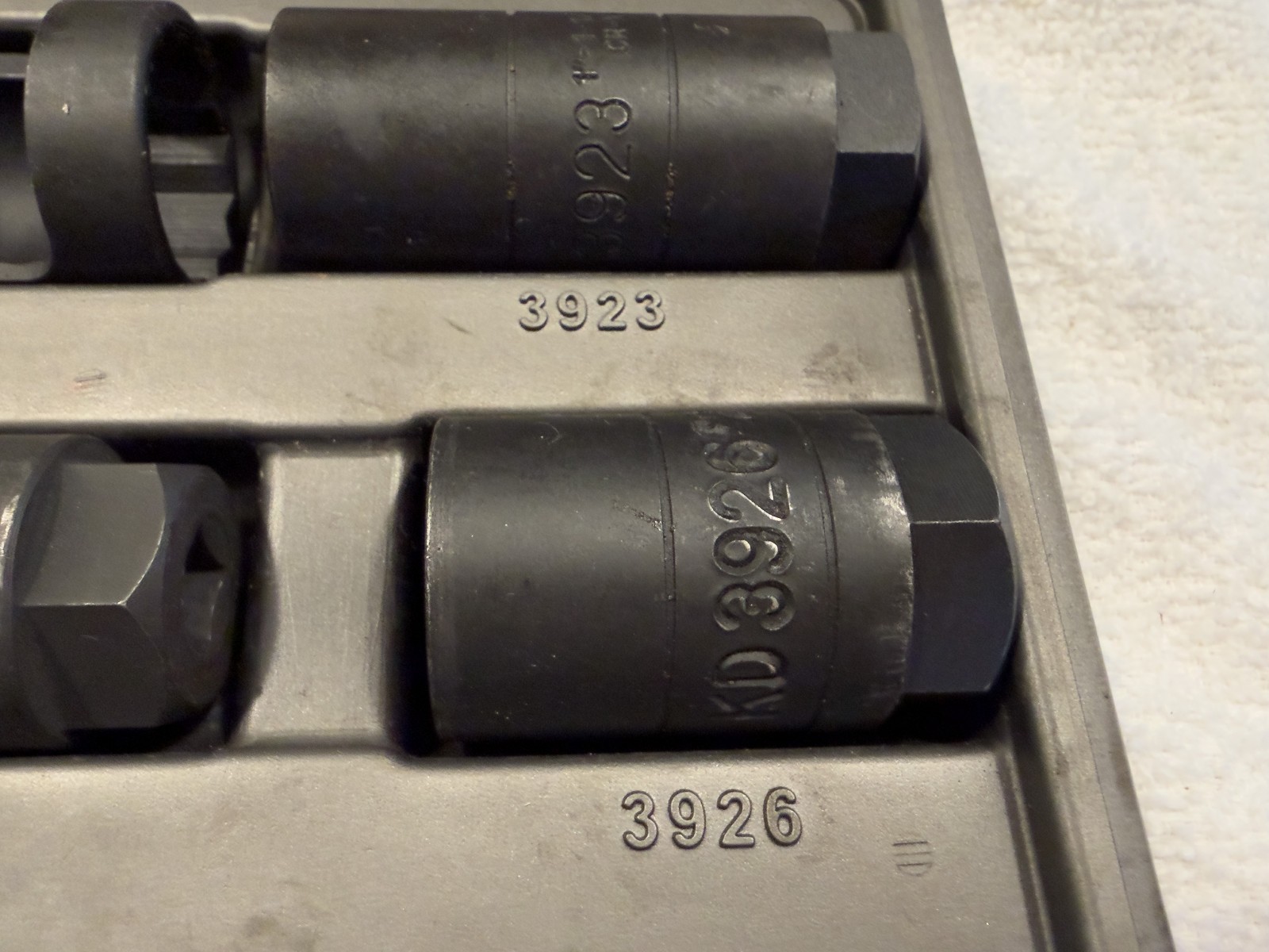 KD Tools 41720 8pc Master Sensor Socket Set – O2 Oil Fuel Pressure Complete