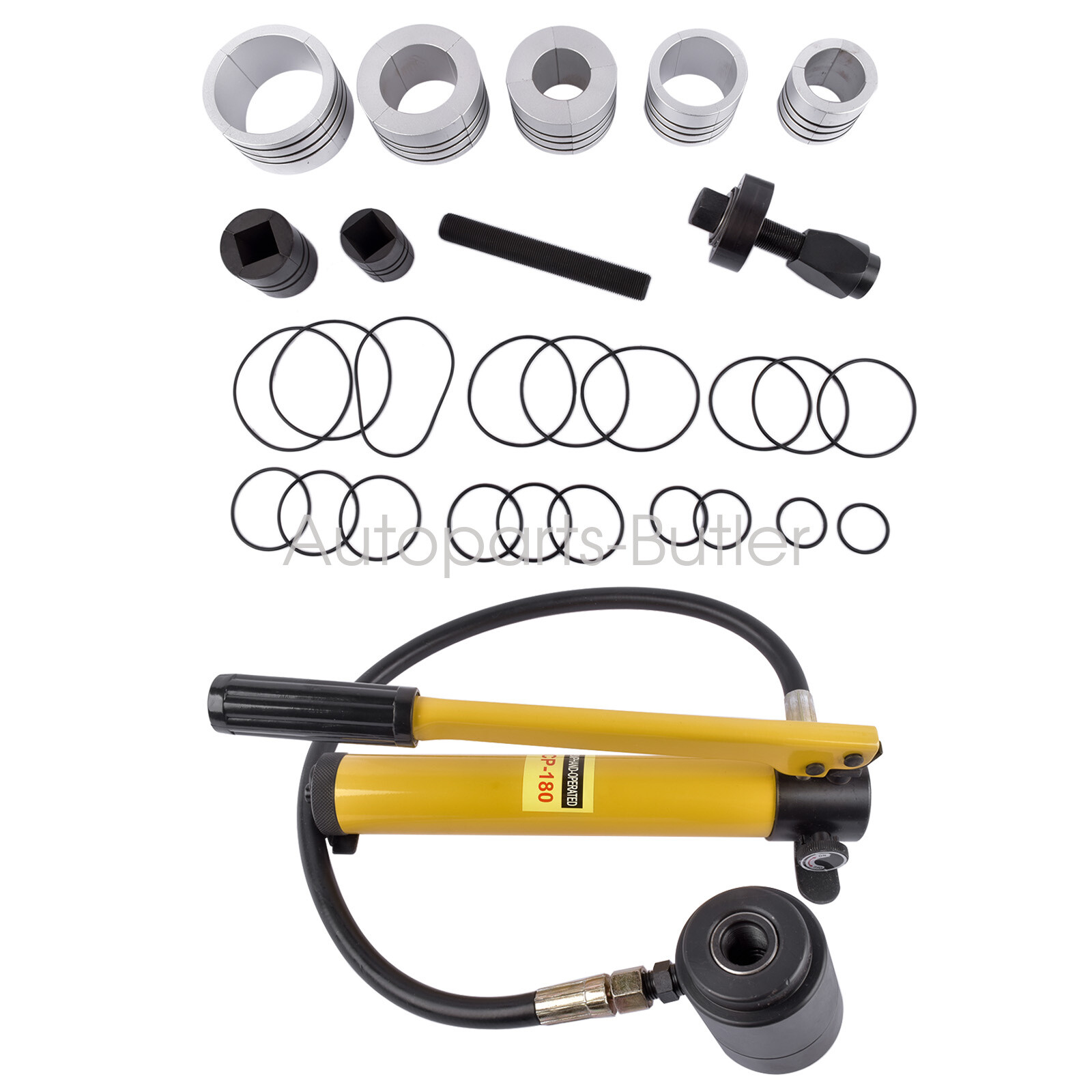 17350 Hydraulic Exhaust Pipe Stretcher Expander Kit w/Collets 1-5/8in to 4-1/4in