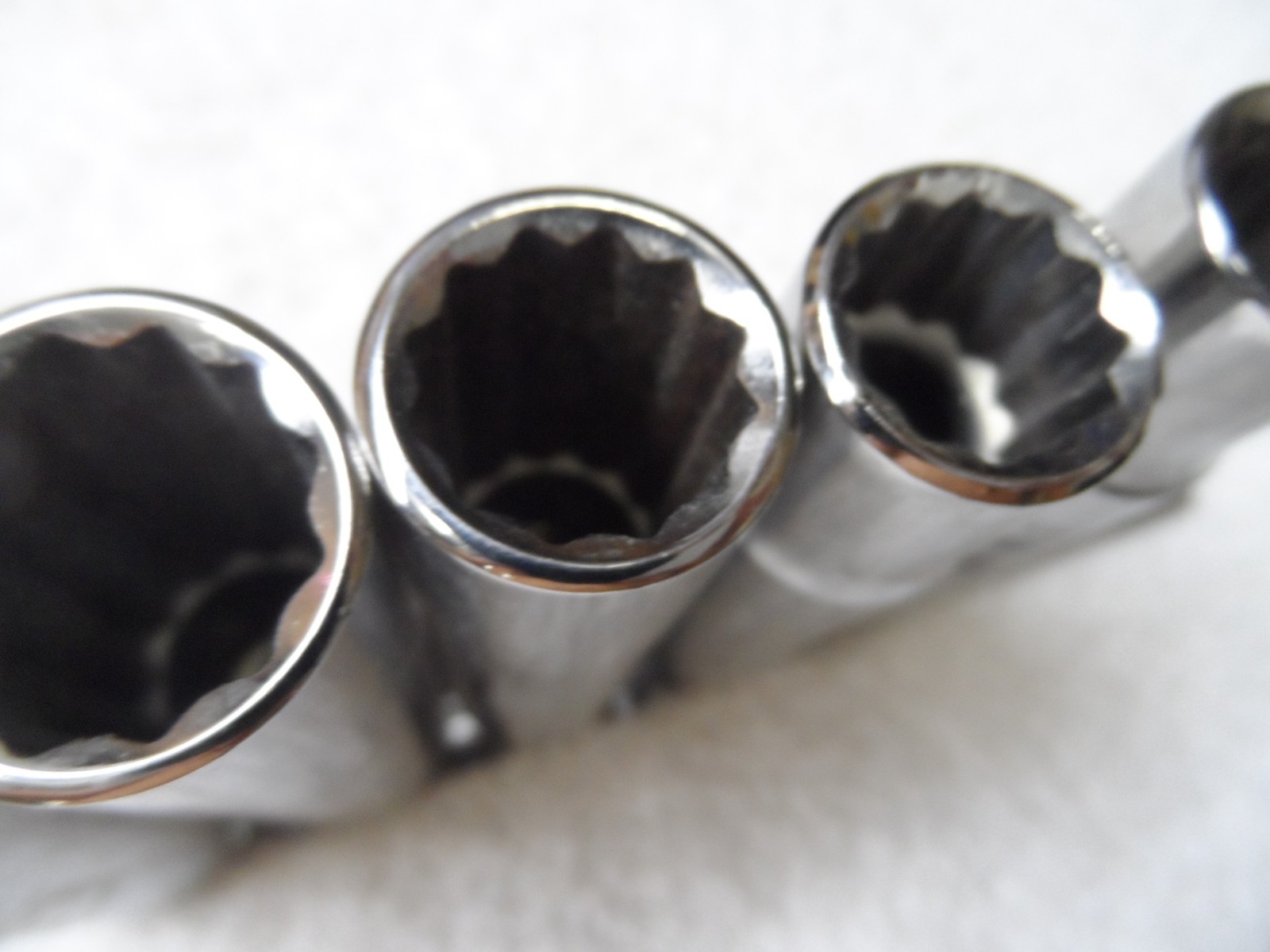Craftsman 1/2″ Drive Metric MM Deep Socket Set 12pt, NOS USA 5 pcs (laser rail)