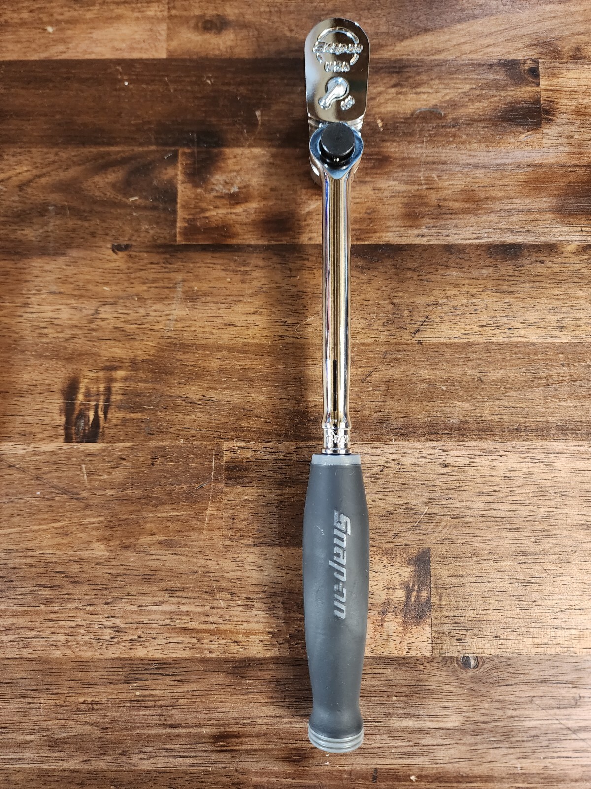 NEW Snap On TH72MP 1/4″ Indexing Multi-Position Ratchet DARK TITANIUM Soft Grip