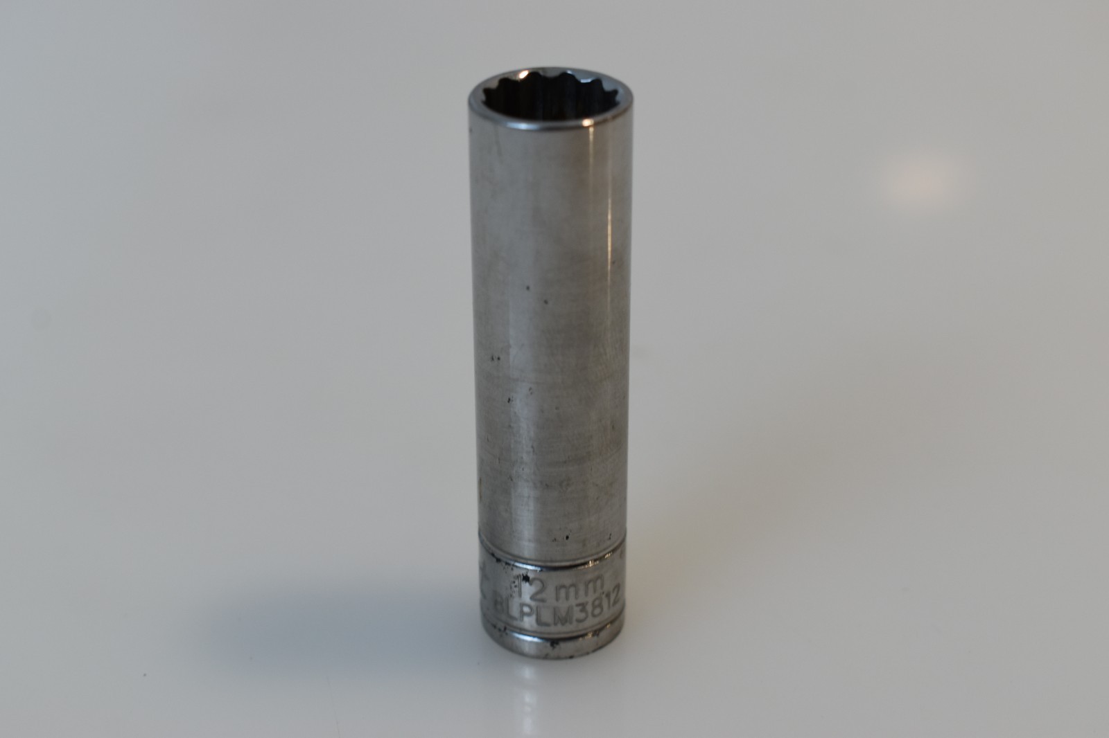 Blue Point Tools BLPLM3812 12mm Metric Deep Socket 3/8″ Drive 12 Point Chrome