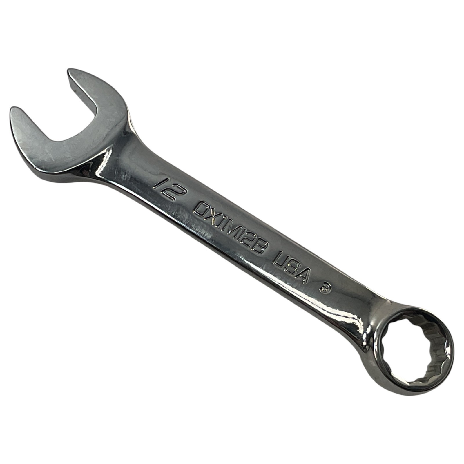 Snap-on Stubby Combination Wrench 12mm 12 Point OXIM12 Sold As Pictured Mechanic