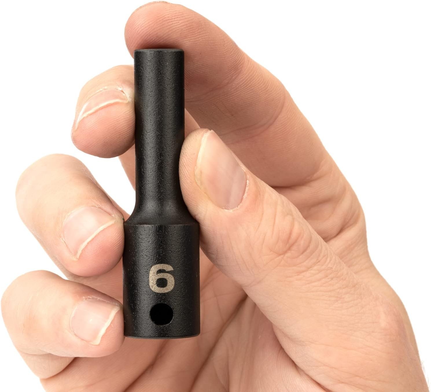 3/8 Inch Drive x 6 mm Deep 6-Point Impact Socket |