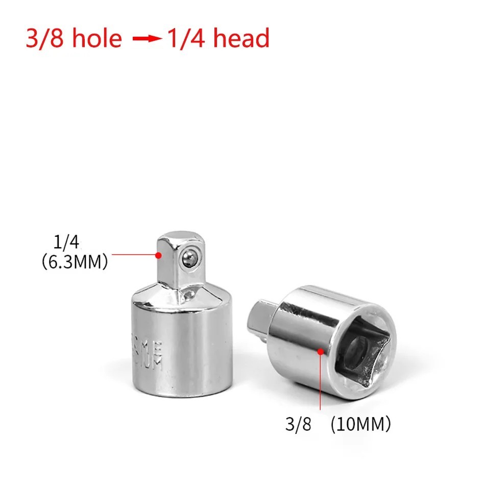 3/8″ to 1/4″ Socket Converter Adapter