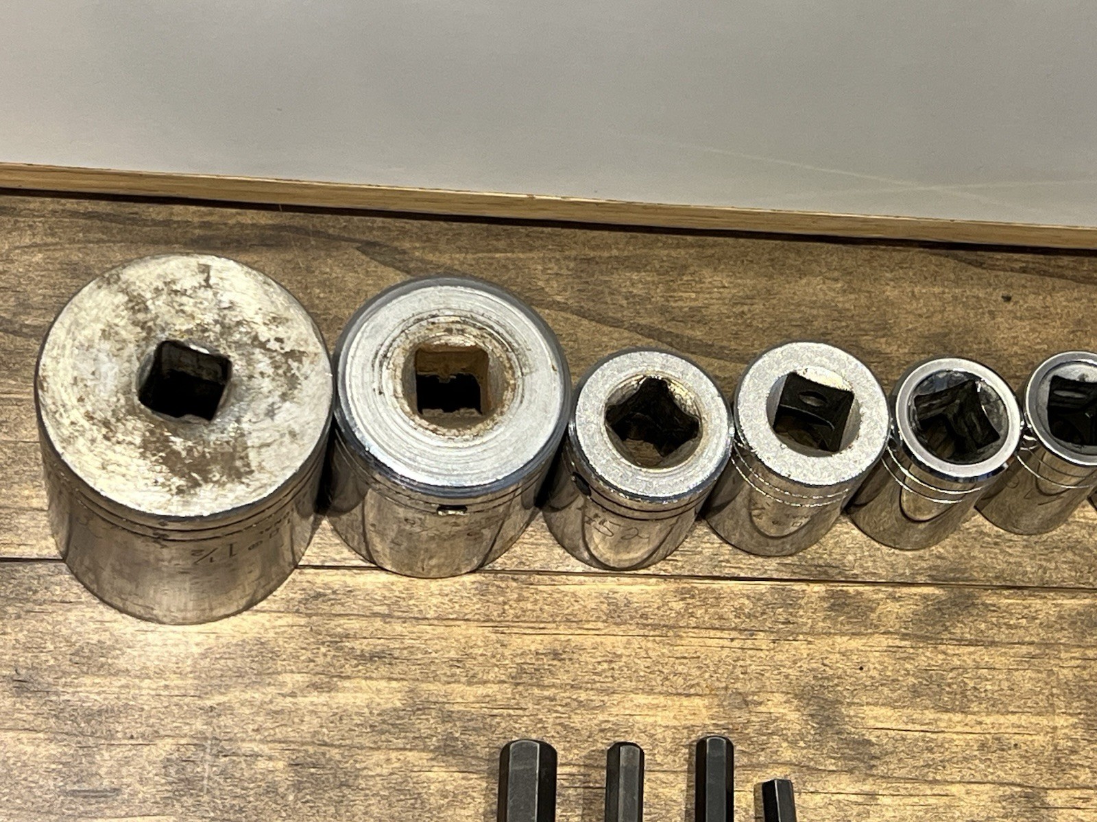 Proto Professional Sockets Mixed Lot Of 23 Pieces Made In USA VTG TOOLS