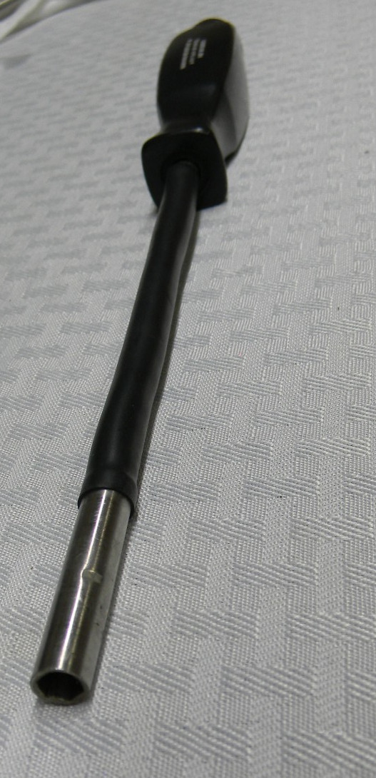 VINTAGE SNAP-ON 12″ LONG BLACK HARD HANDLE MAGNETIC TORX BIT DRIVER #SSDM80A