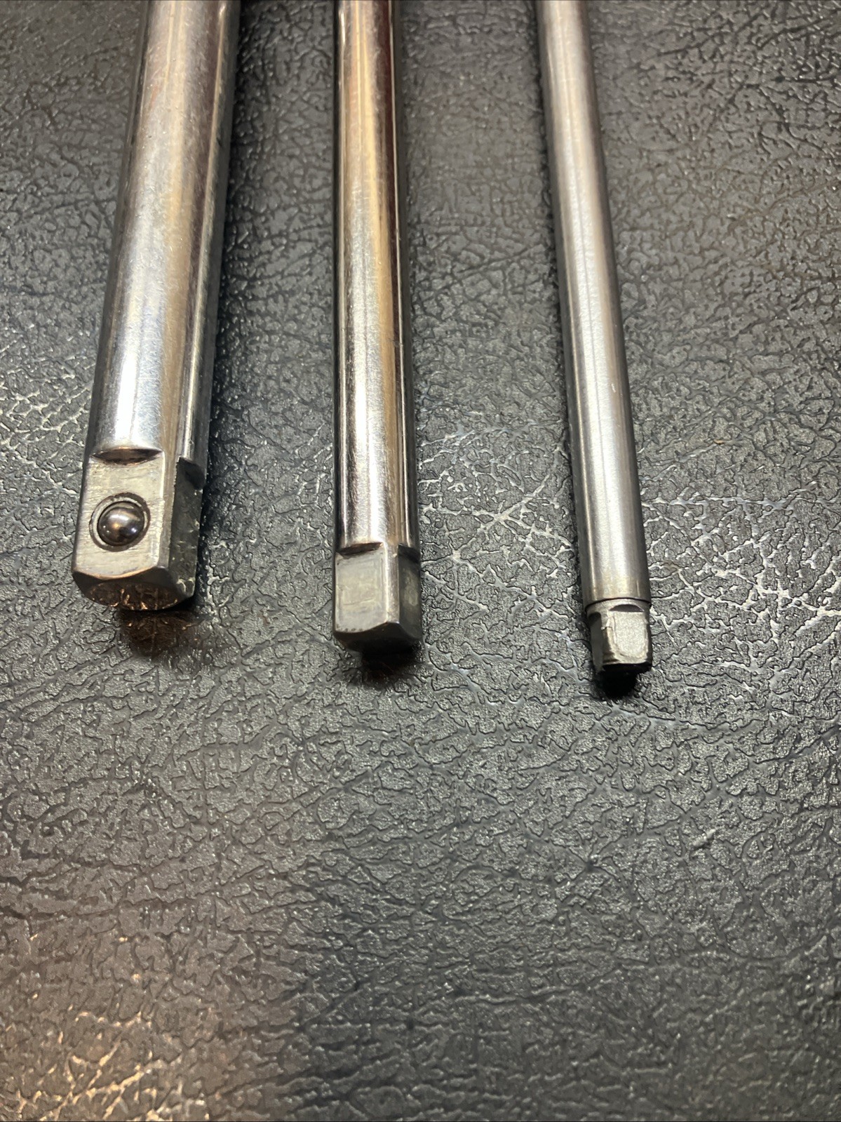 3- 6” Extensions 1/2”& 3/8” H Craftsman & 1/4”Walden Fair To Good Condition