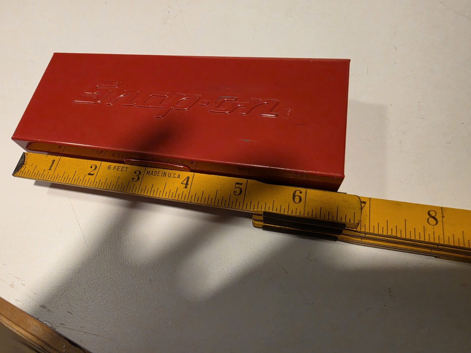 Vintage Snap On Tools KRA223A 1/4″ Drive Socket Set Tool Box 1994 Date Code NICE