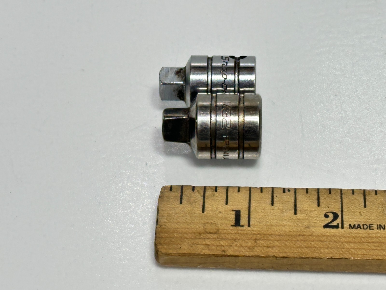 Snap-On USA 2pc External Pipe Plug Socket Lot, PPM410 5/16” & PPM411A 11/32”