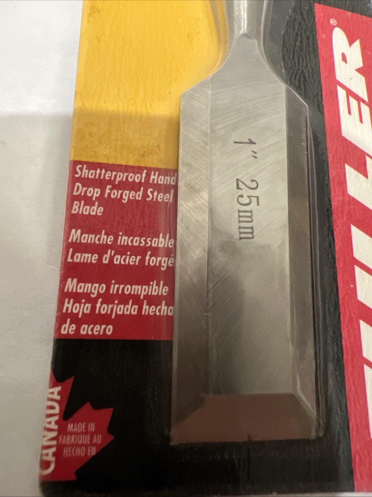 Fuller 1″ Wood Chisel 300-0096 25mm New Old Stock – Canada NOS