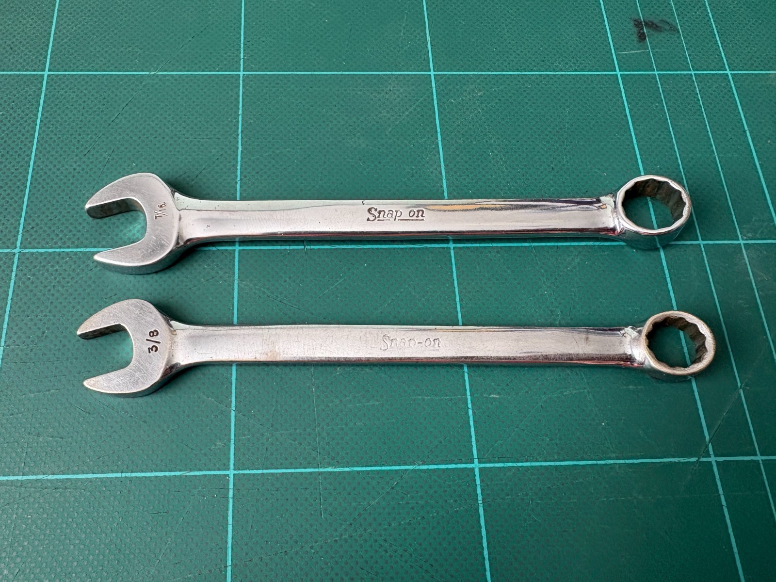 Snap-On OEX 120 – 3/8″ & OEX 140 – 7/16″ Combination Spanners – USA & Canada