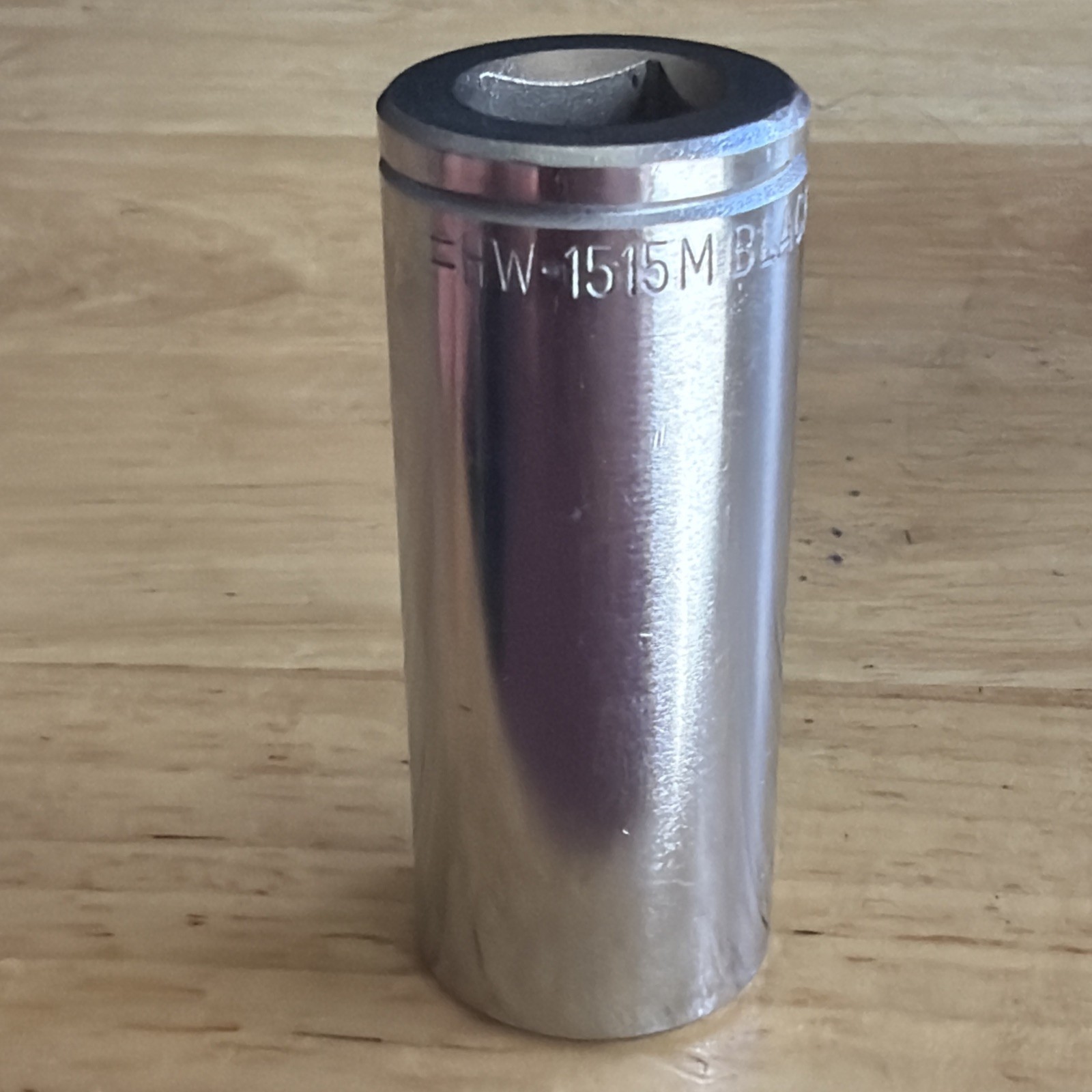 Blackhawk Tools 15mm Deep Socket 3/8″ Drive 6 Point HW-1515M Made in USA