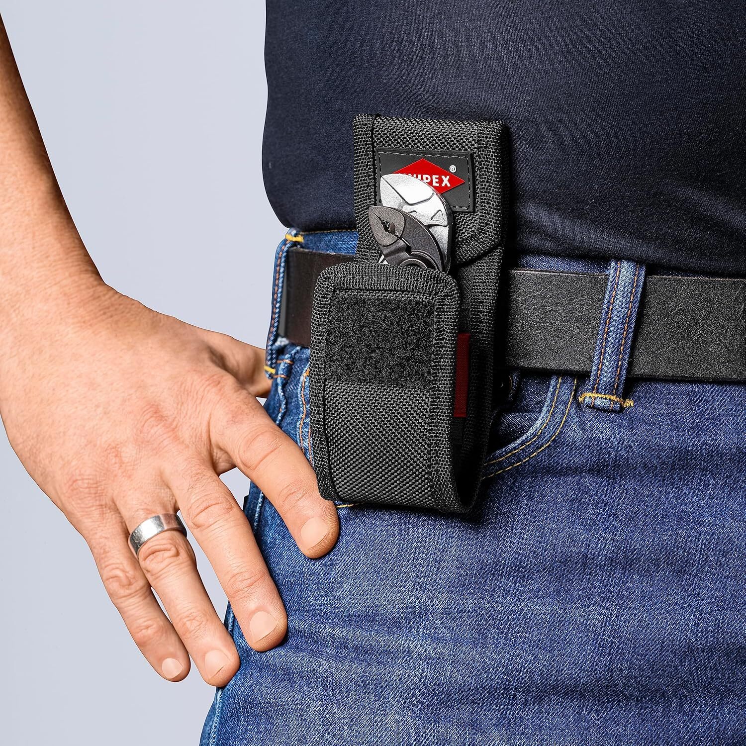Knipex – 2 Pc Mini Pliers XS Set in Belt Pouch (002072V04XS)