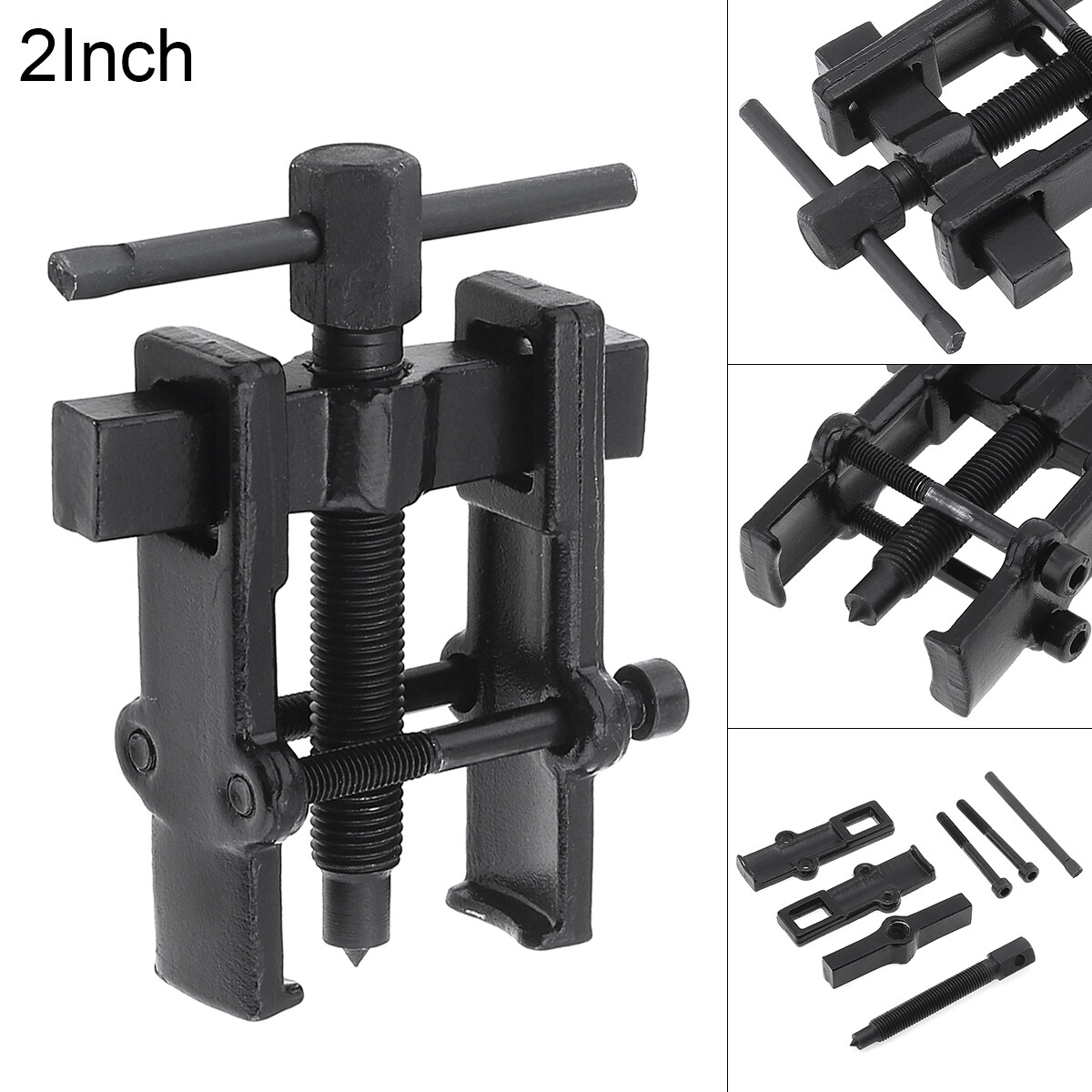 Adjustable 2-Jaw Gear Puller Motorcycle Car Auto Removal Tool for Gears Pulley