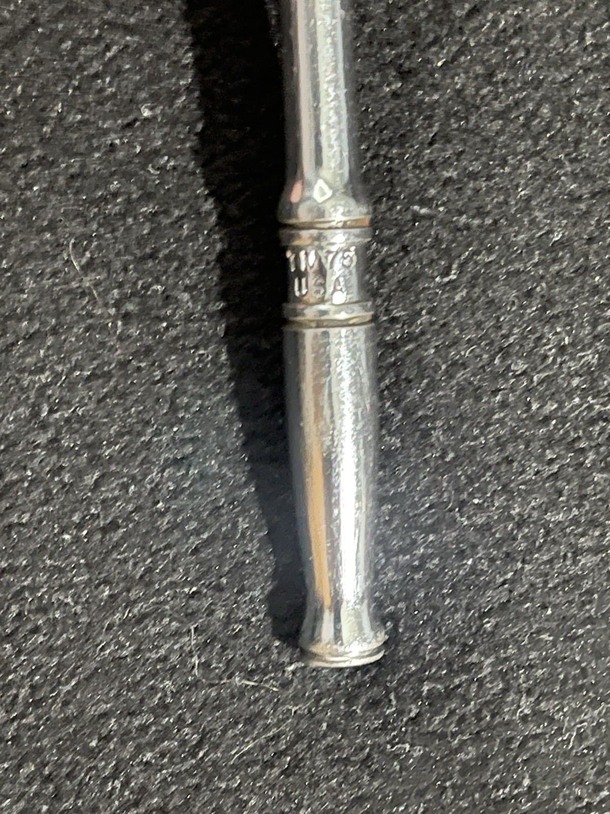 Snap-On TM75 1/4 Drive Ratchet Standard Handle 5 1/2” Long USA