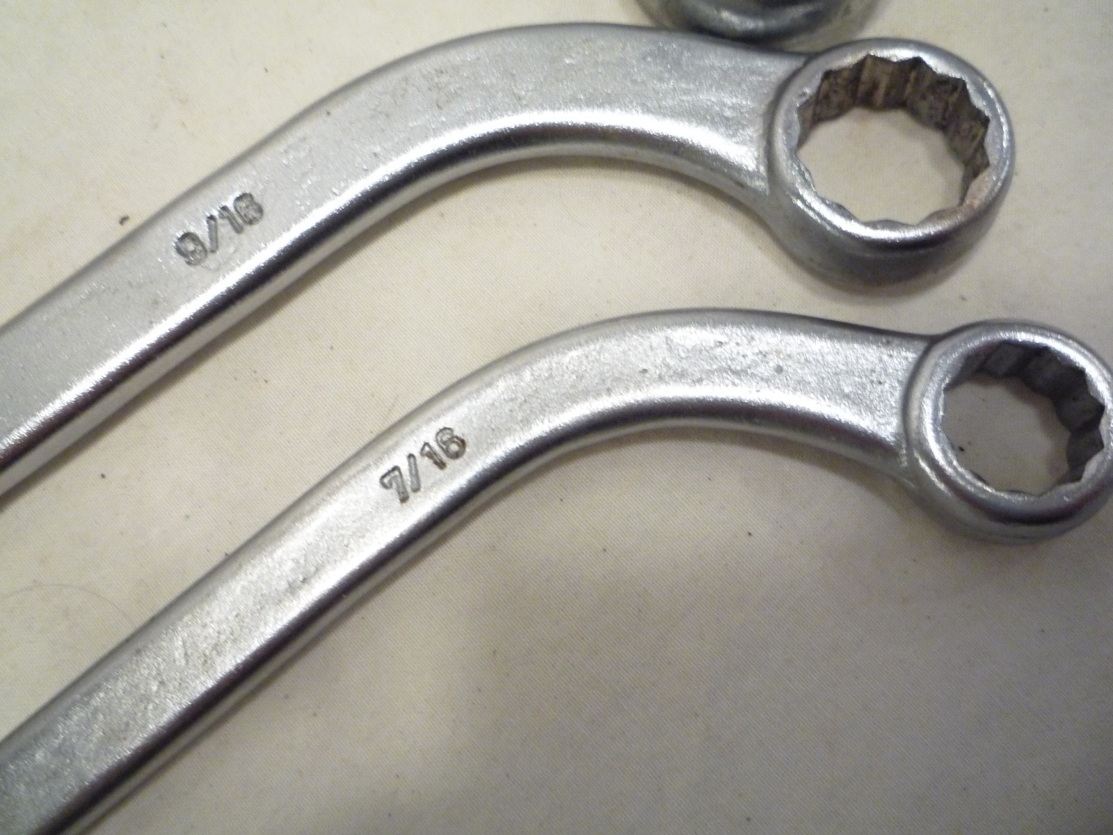 NICE – 3 pc Half Moon Curved Obstruction 12 pt Box Wrench set 7/16 -3/4”
