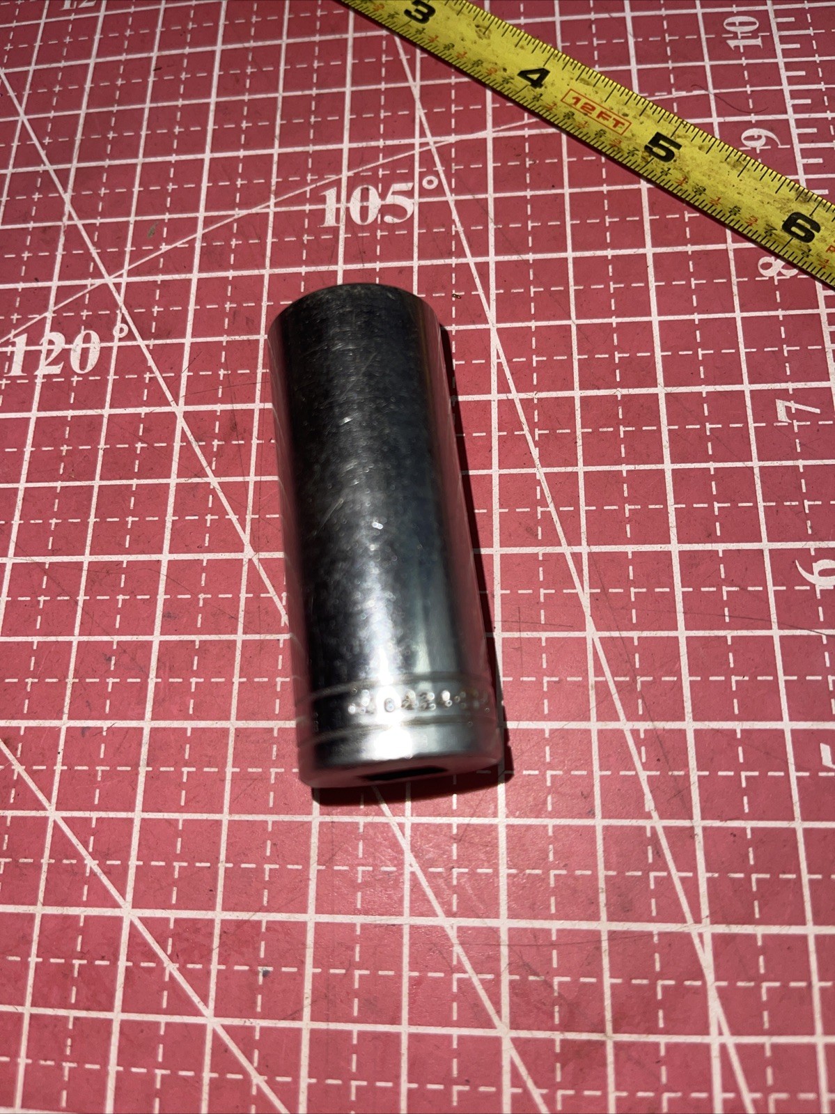 S-K USA 40424 3/4 In SAE 3/8 Drive 6 Point Deep Socket Vintage SK 3/8” 3/4”
