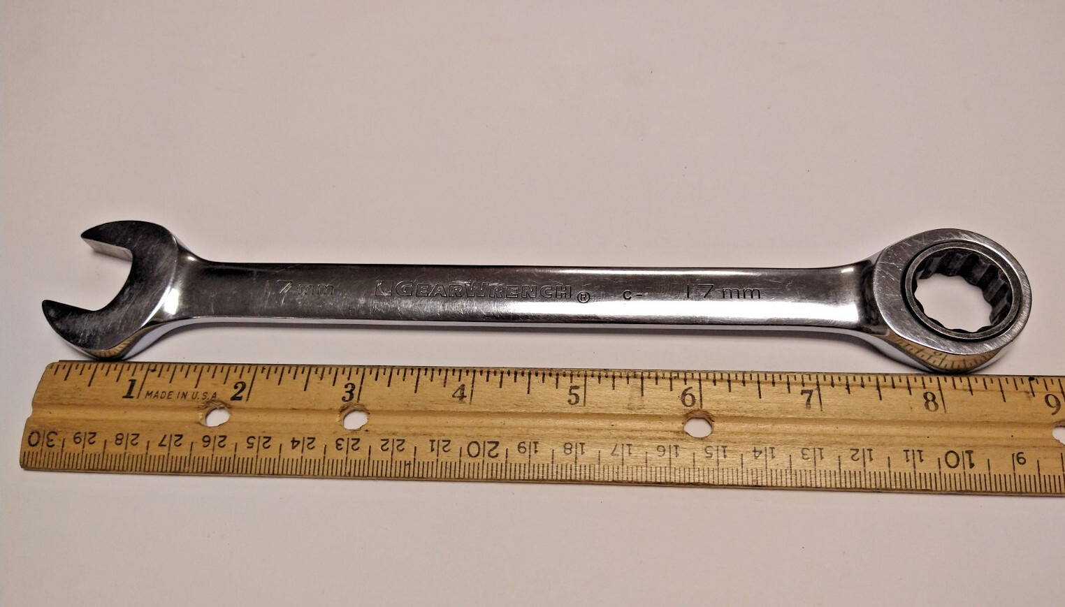 GearWrench 12 point 17MM Ratcheting Combination Wrench C G2193