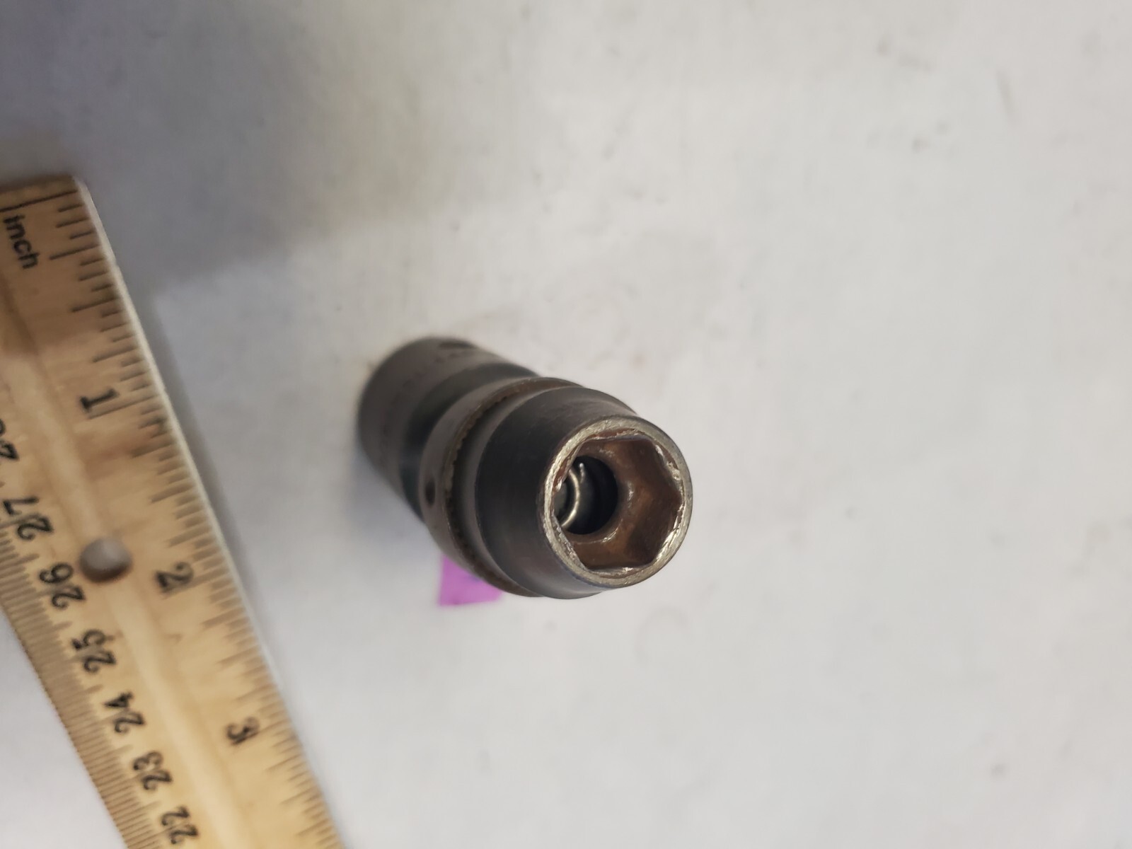 Snap-On Tools USA IMBL140D SAE 7/16” Impact Swivel Universal Socket – 1/2″ Drive