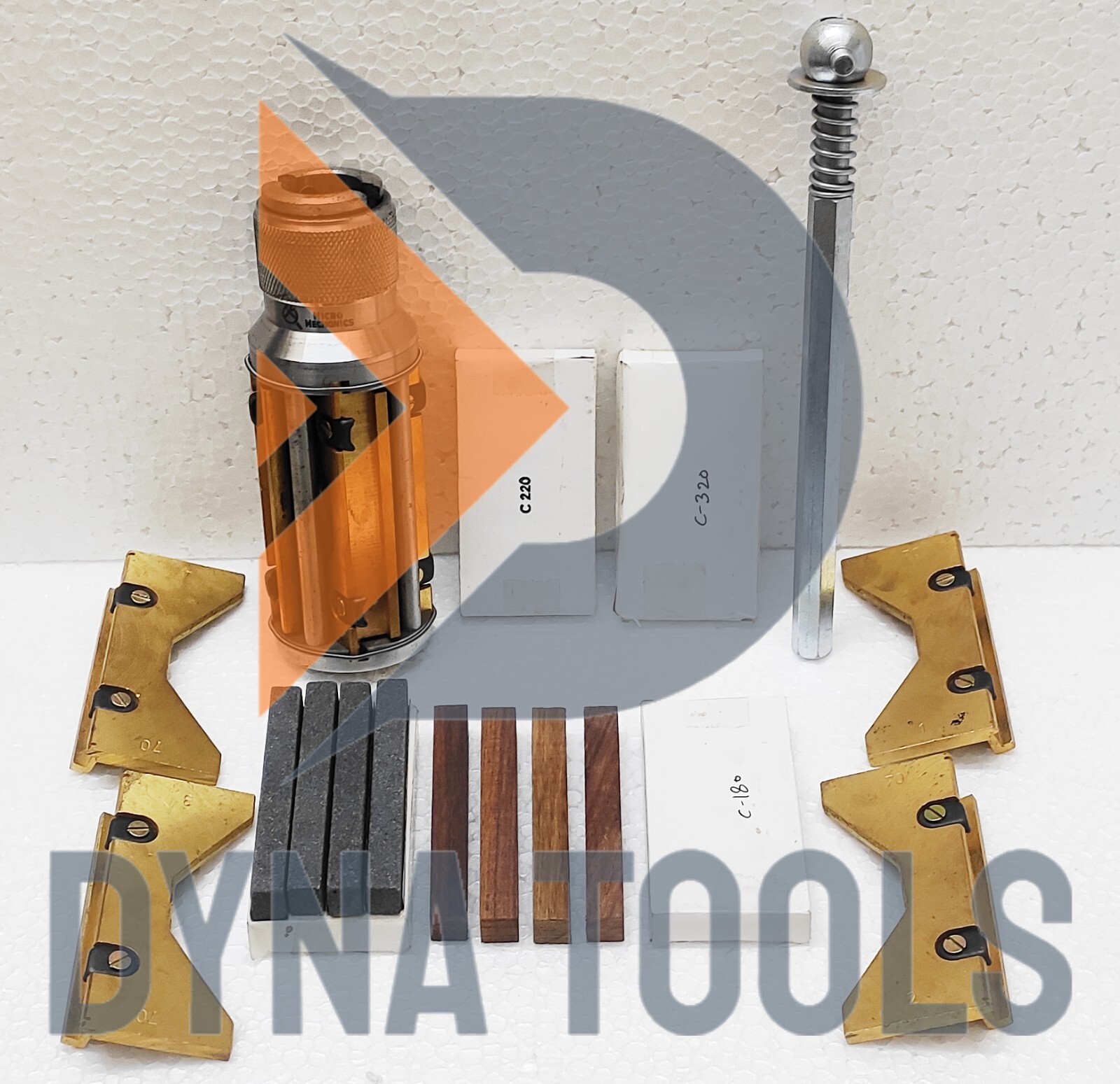 CYLINDER ENGINE HONE KIT + 4x SET STONES + 1 SET CURED WOODEN BLOCKS – ALL SIZES