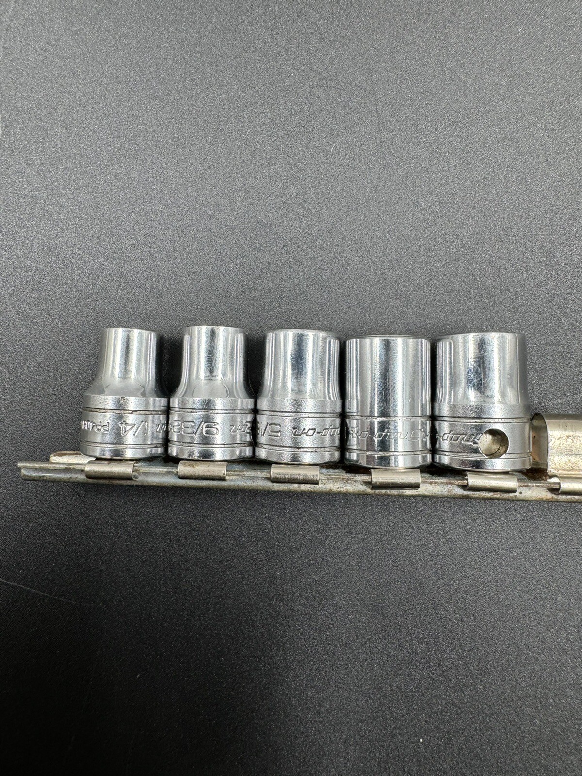 Snap On Tools 5 Piece Internal Pipe Plug Socket PP412 PP411 PP410 PP409 PP408