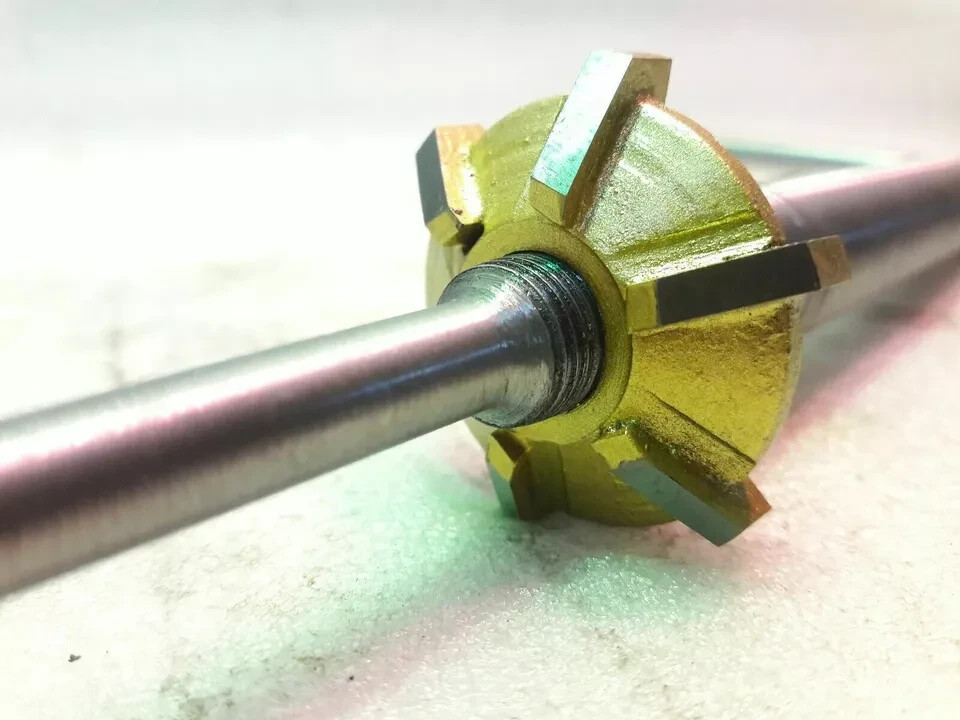 3x VALVE SEAT CUTTER CARBIDE TIPPED 34 mm 30-45-60 DEGREE