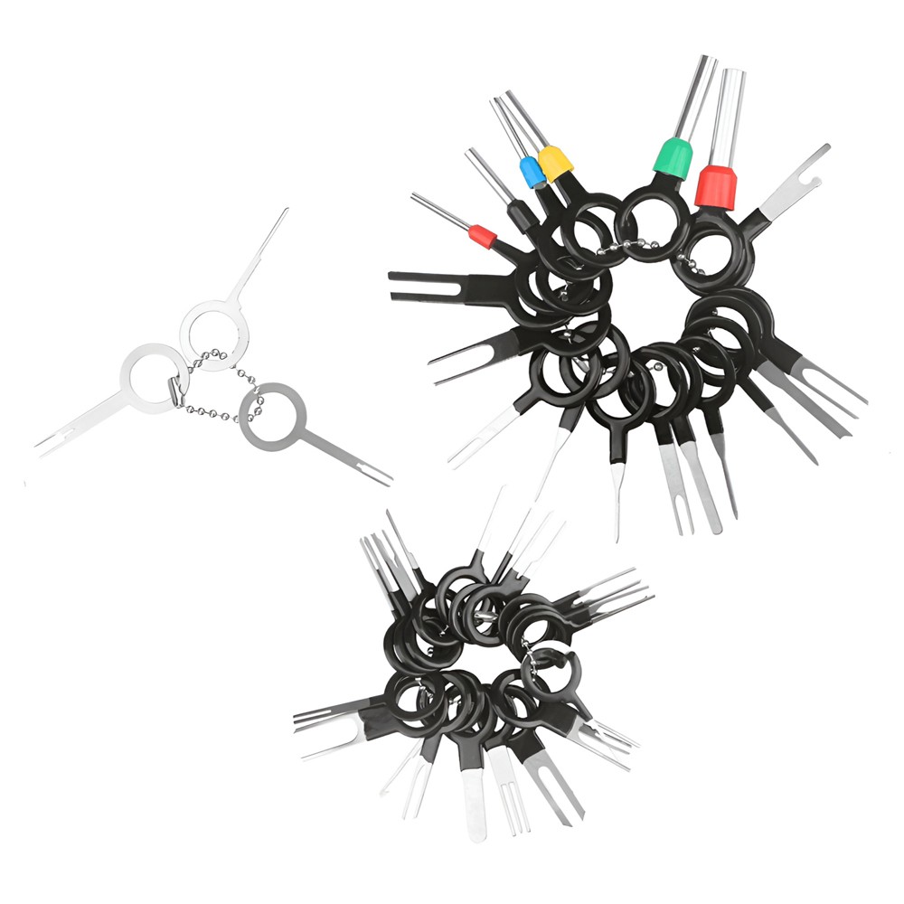 41PCS Wire Terminal Removal Tool Car Electrical Wiring Crimp Connector Pin Key