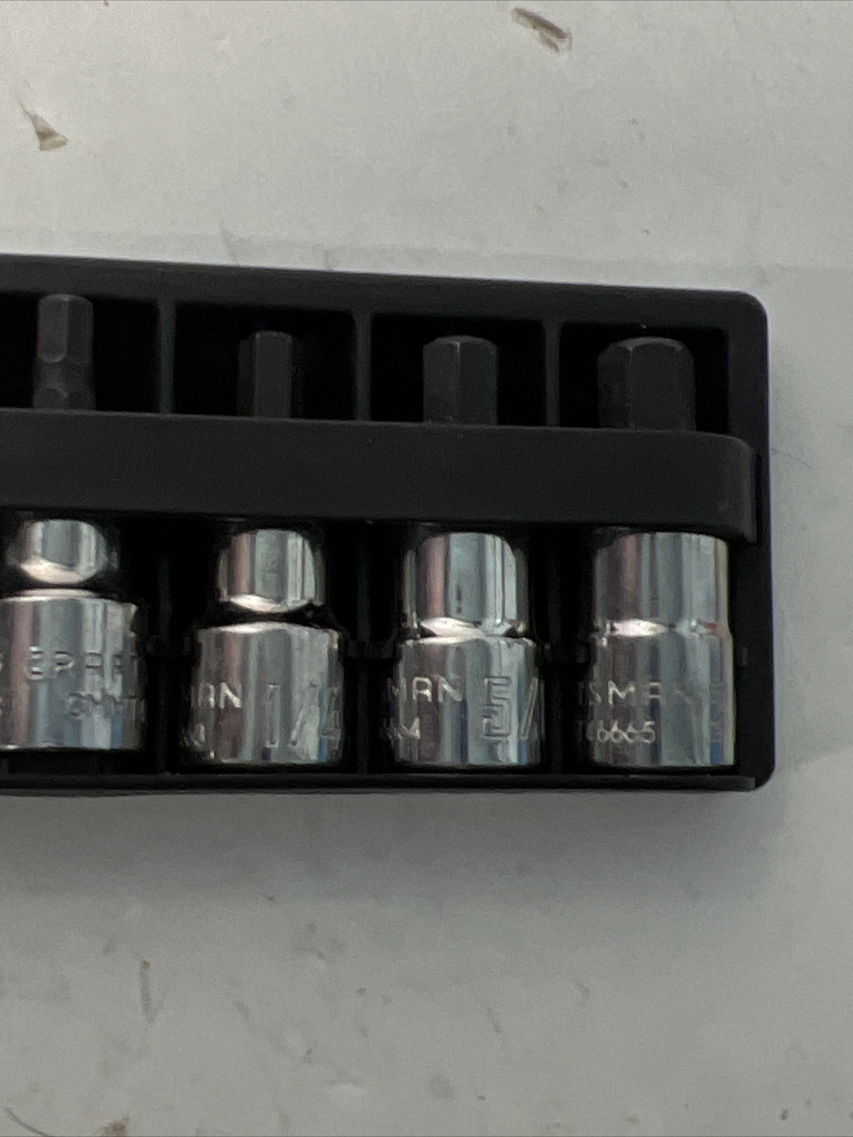 CRAFTSMAN Hex Bit Socket Set, 3/8″ Drive, SAE, 6-Piece (CMMT34447)