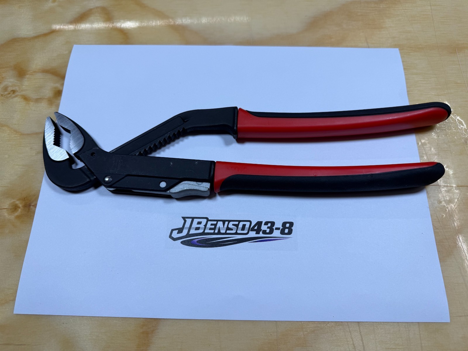 Blue-Point Tools NEW Soft Grip 12″ Thumb Release Adjustable Joint Pliers AP12