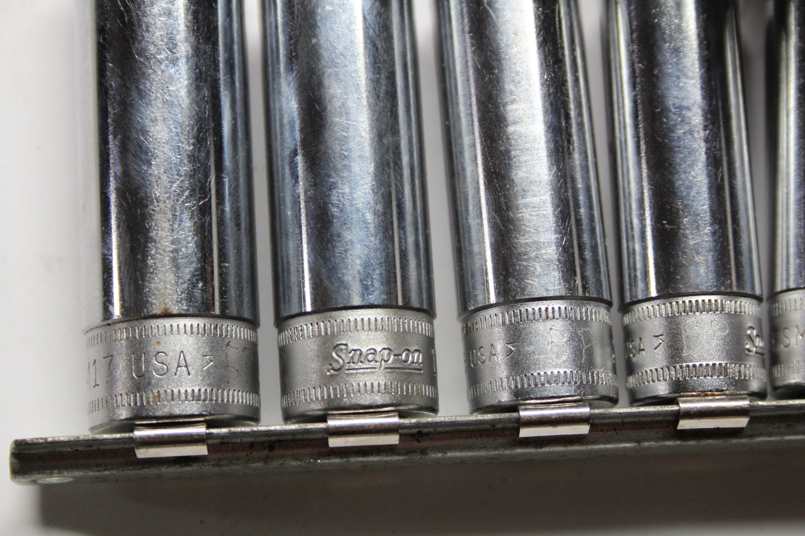 SNAP-ON TOOLS 3/8″ DRIVE 6-POINT METRIC DEEP/SHALOW SOCKET SET 26MM-6MM 33pc USA
