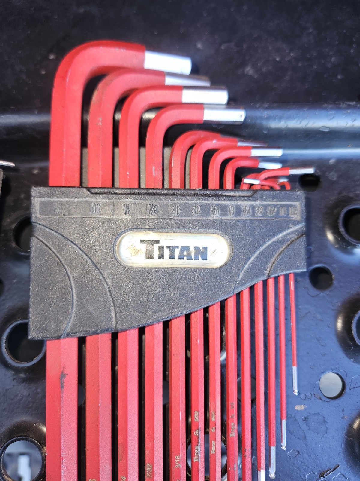 Titan SAE & MM Allen Full Wrench Set
