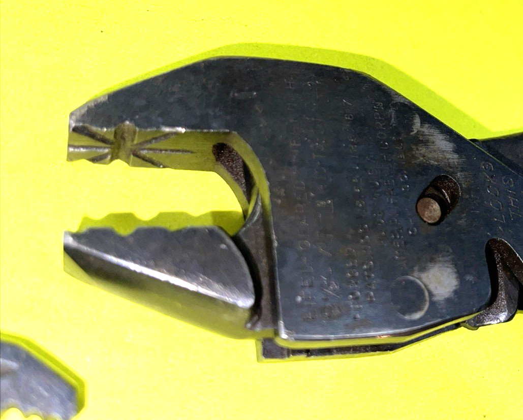 EIFEL TOOLS VINTAGE PLIERENCH & 2 EXTRA HEADS