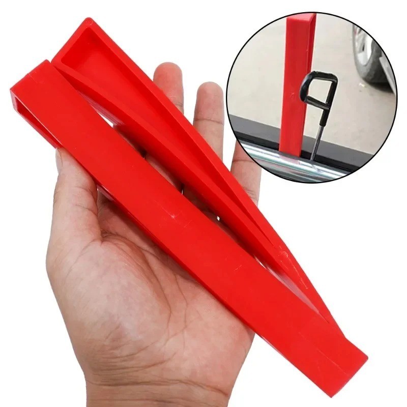 Red Auto Car Door Window Wedge Panel Paintless Dent Removal PDR Repair Hand Tool