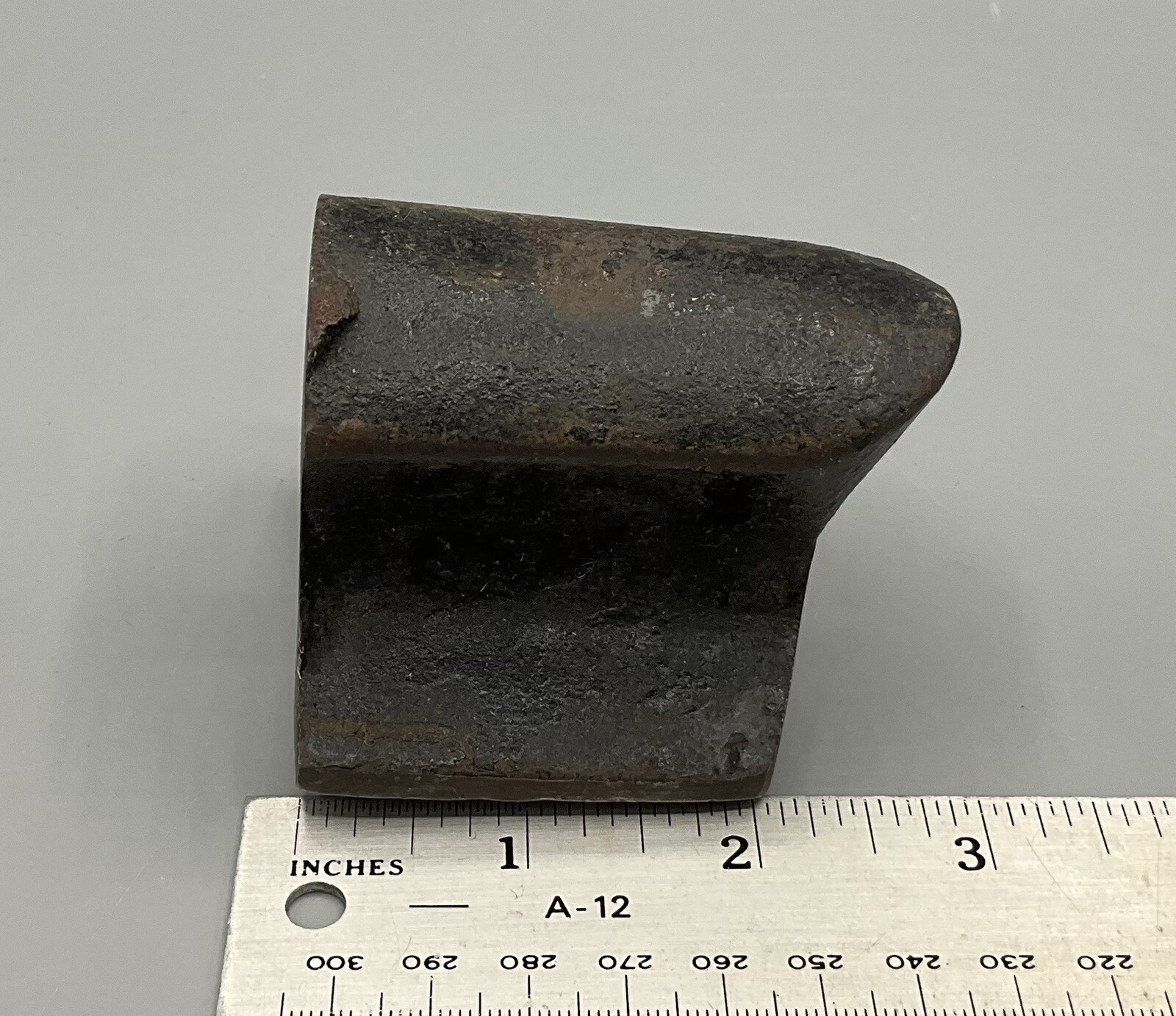 2 Vtg Auto Body Curved Angled Dolly Metalworking Hand Anvil Blacksmith Shop Tool